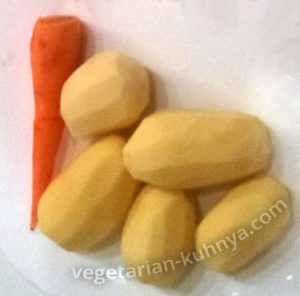 Морковь и картошка для дерунов